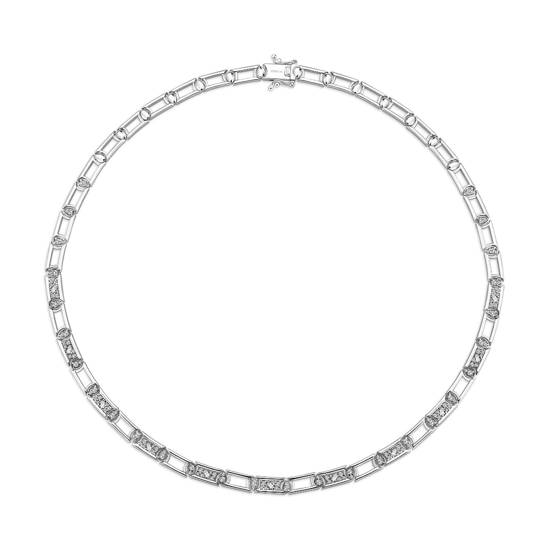 PATHRA SLEEK DIAMOND KOLYE