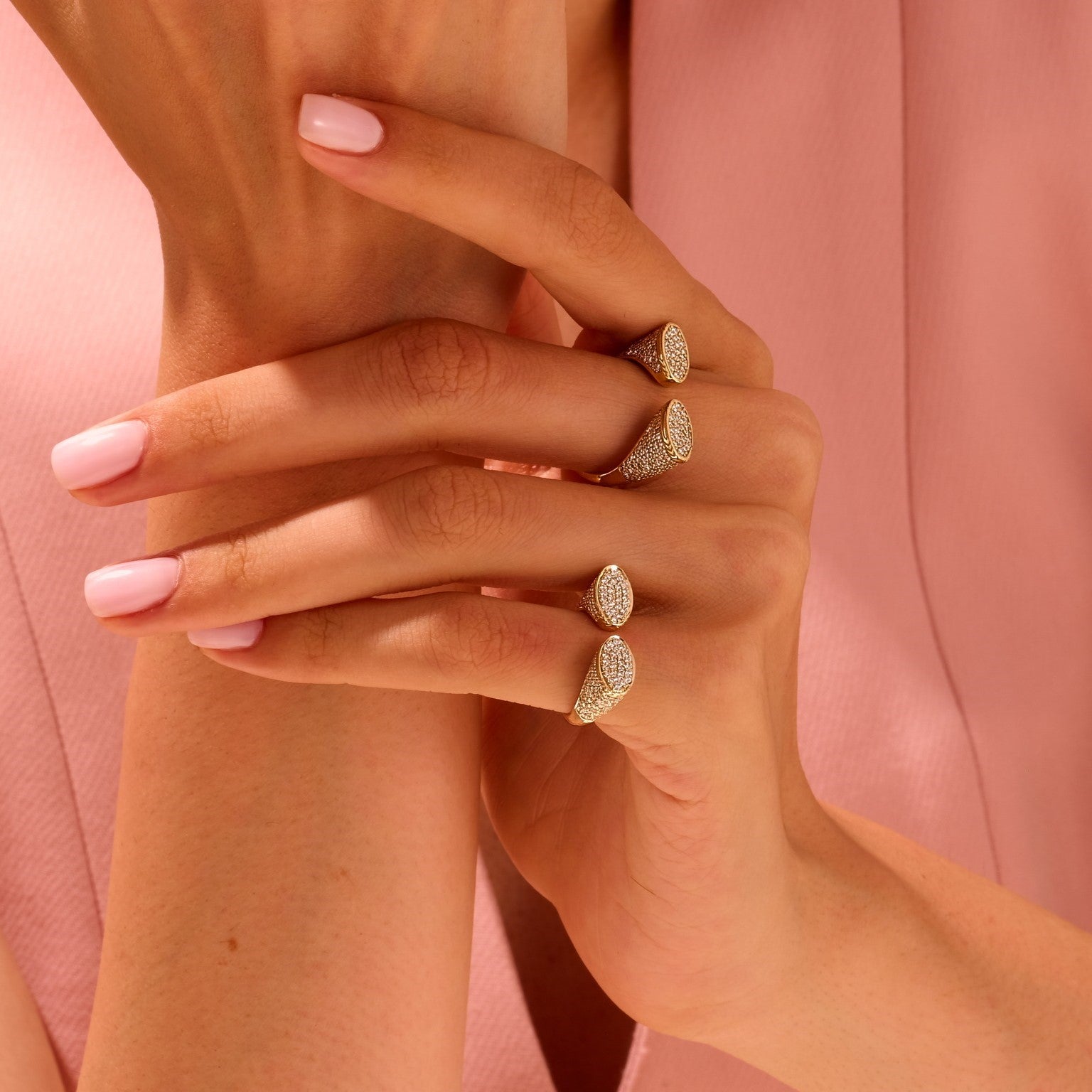 FERTHA PAVE DIAMOND YÜZÜK