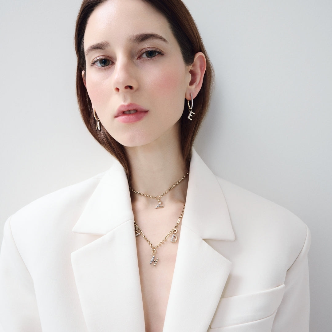 TIMELESS INITIALS KLİPSLİ KOLYE UCU