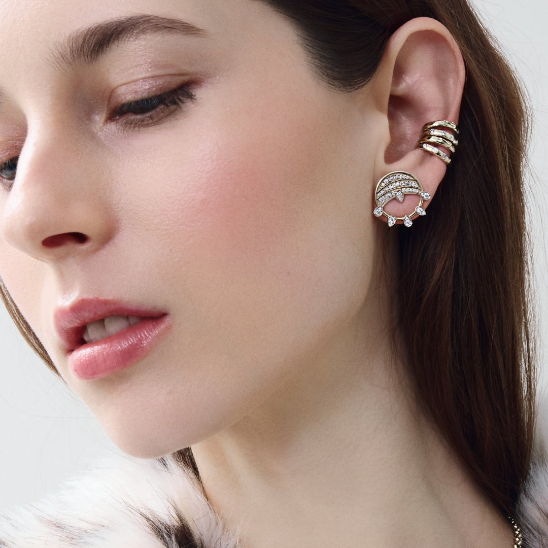 OLIVALDRA DUO CUFF DIAMOND