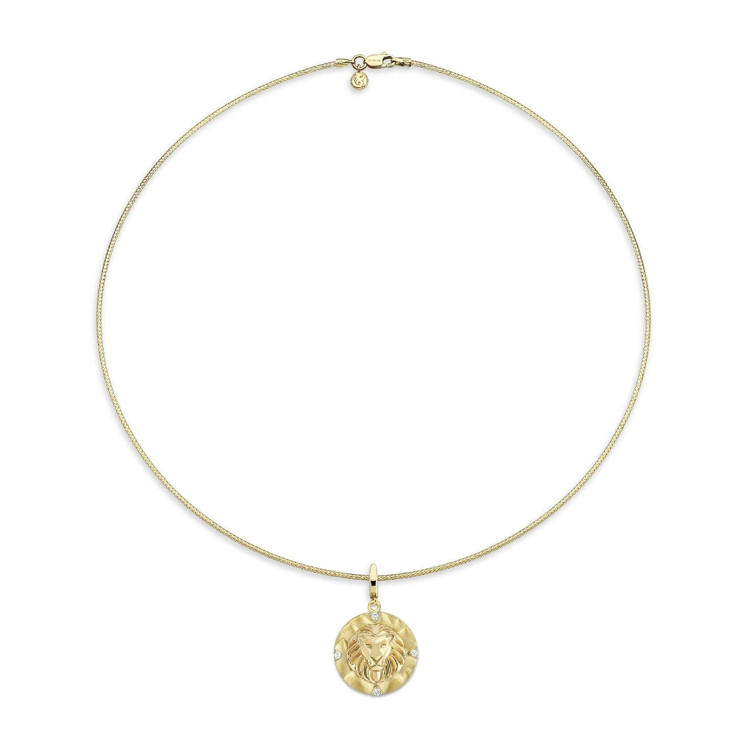 Aslan Burcu Kolye Ucu