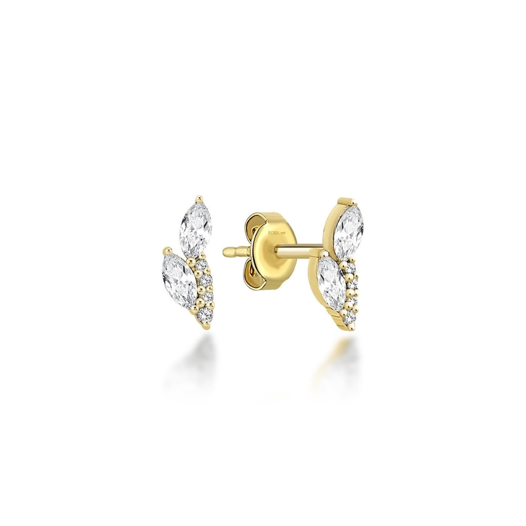 MARQUISE DUO MINI EARRING