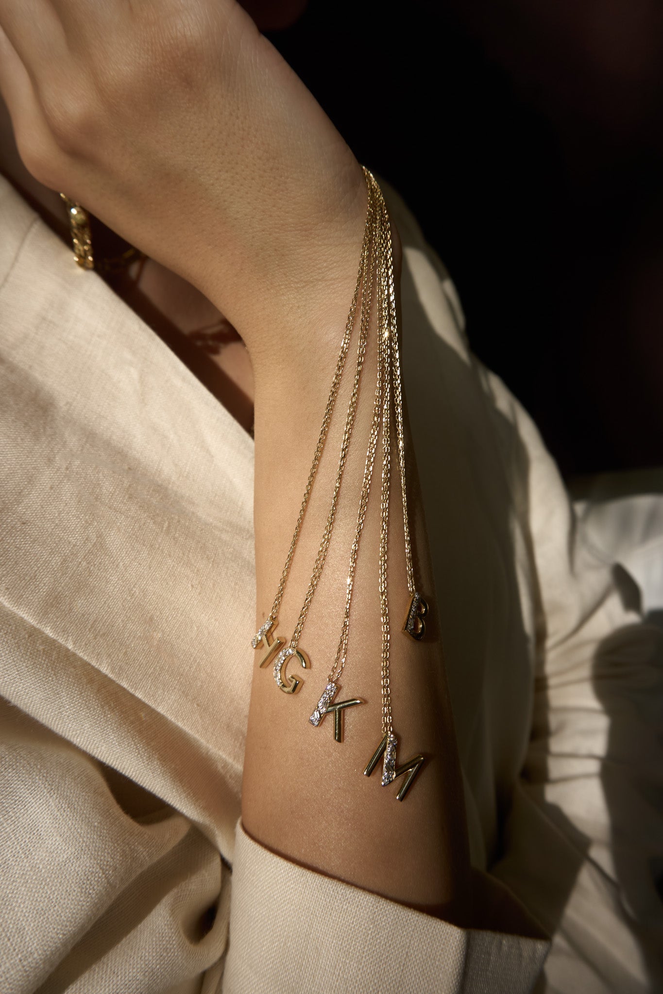 TIMELESS INITIALS F KOLYE