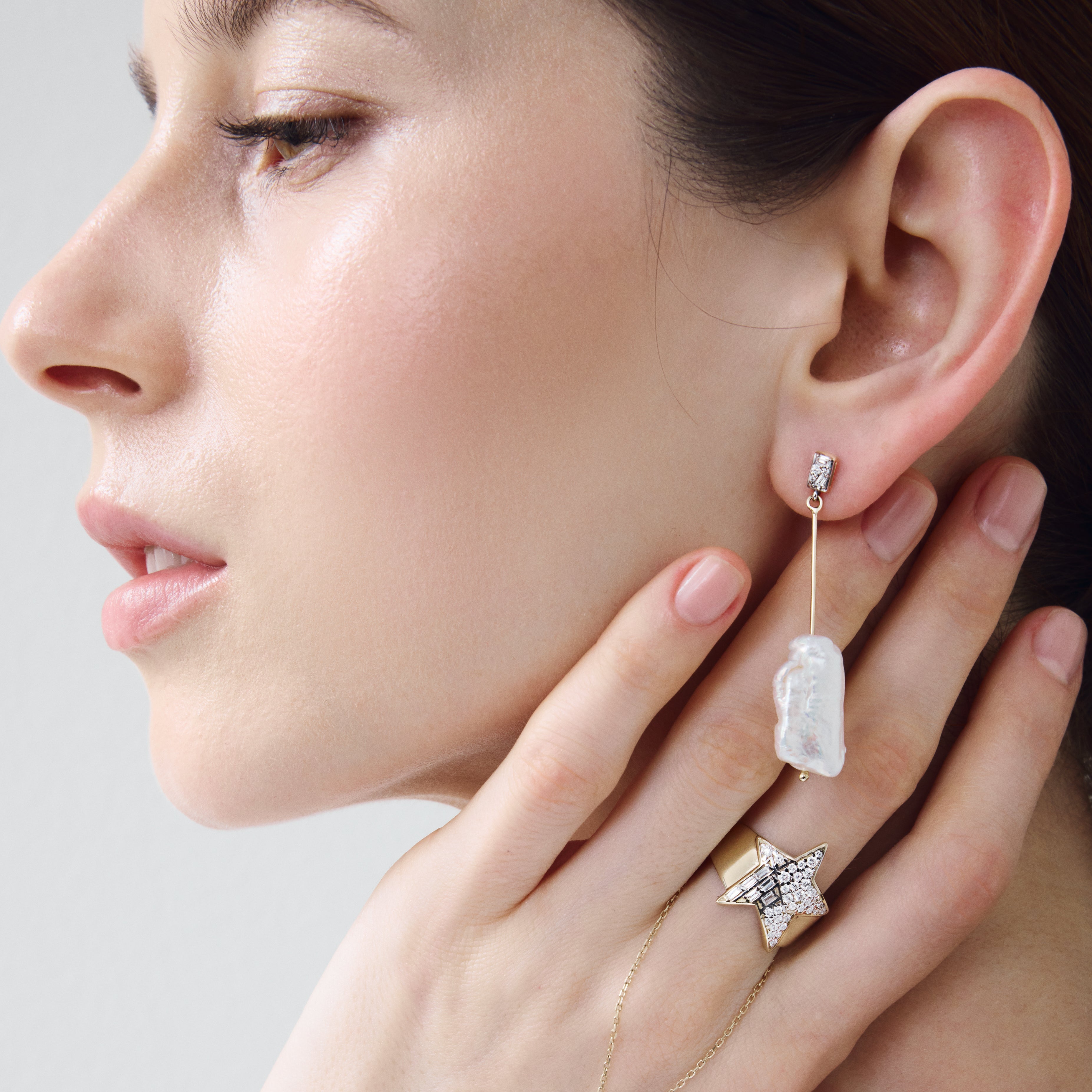 RECTA PEARL WITH DIAMOND KÜPE