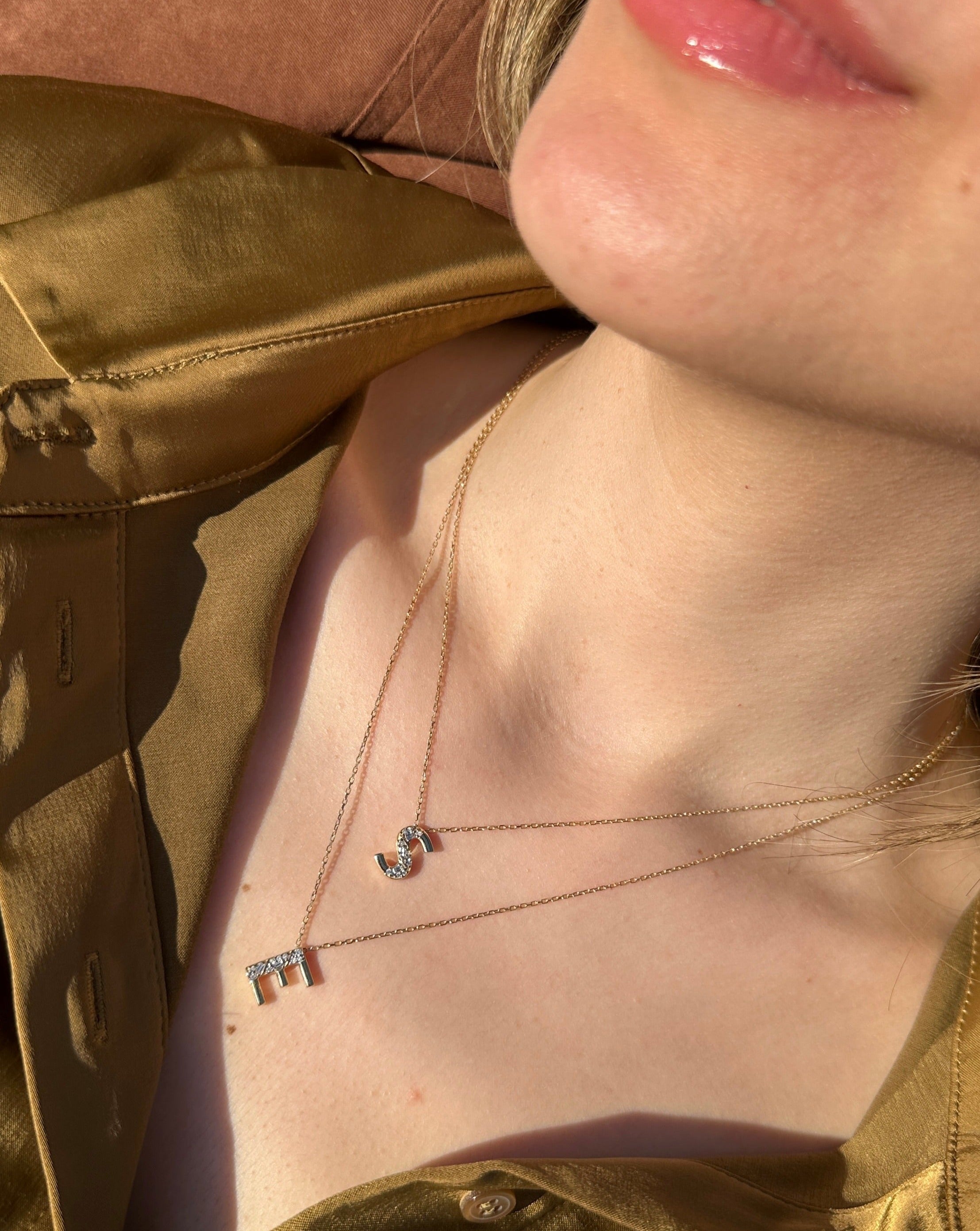 TIMELESS INITIALS S KOLYE