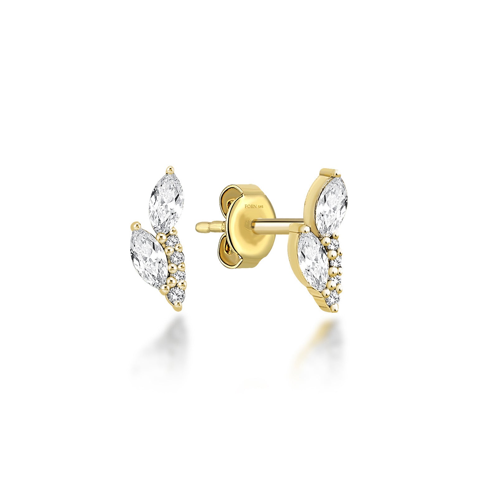 MARQUISE DUO MINI EARRING