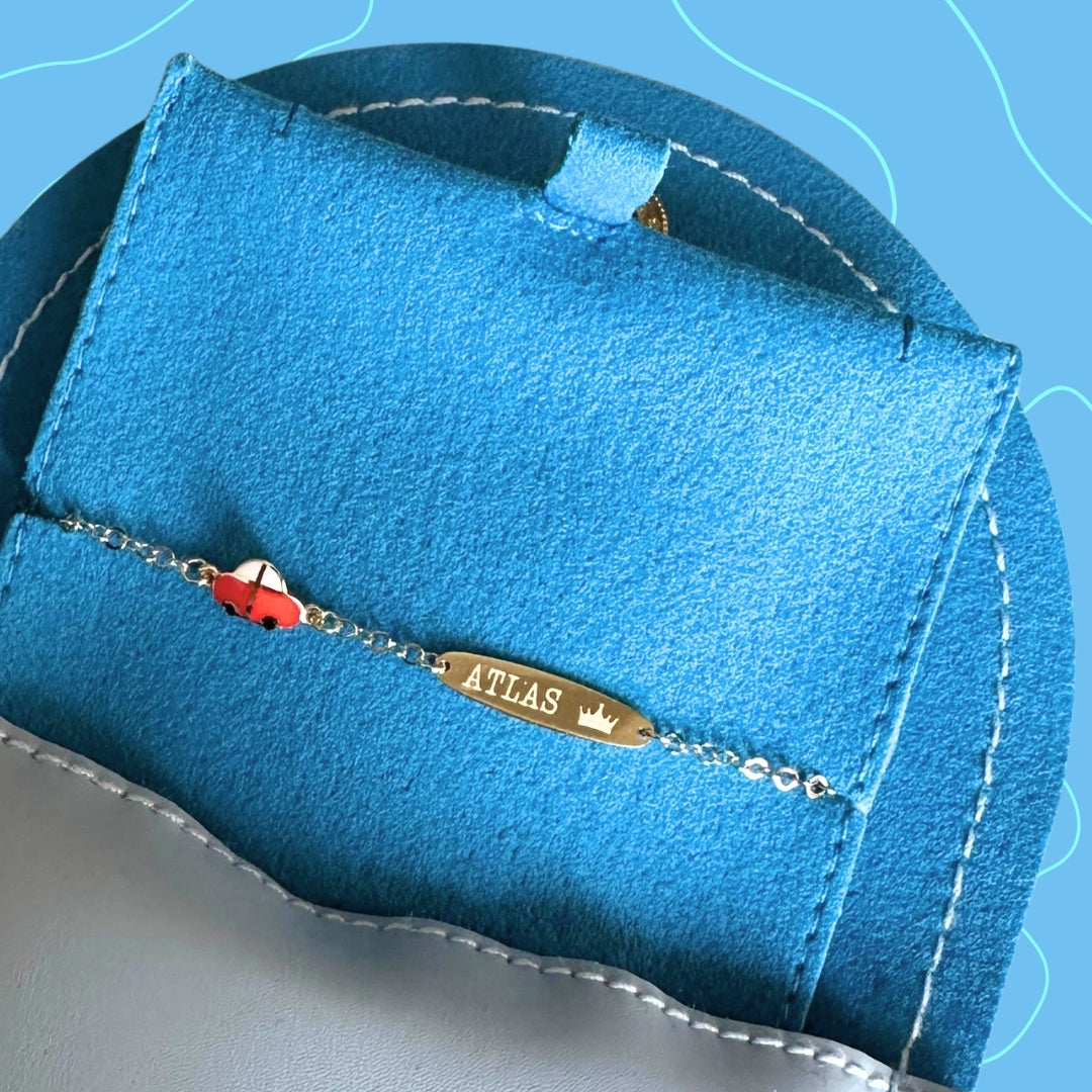 ID BRACELET - RED CAR