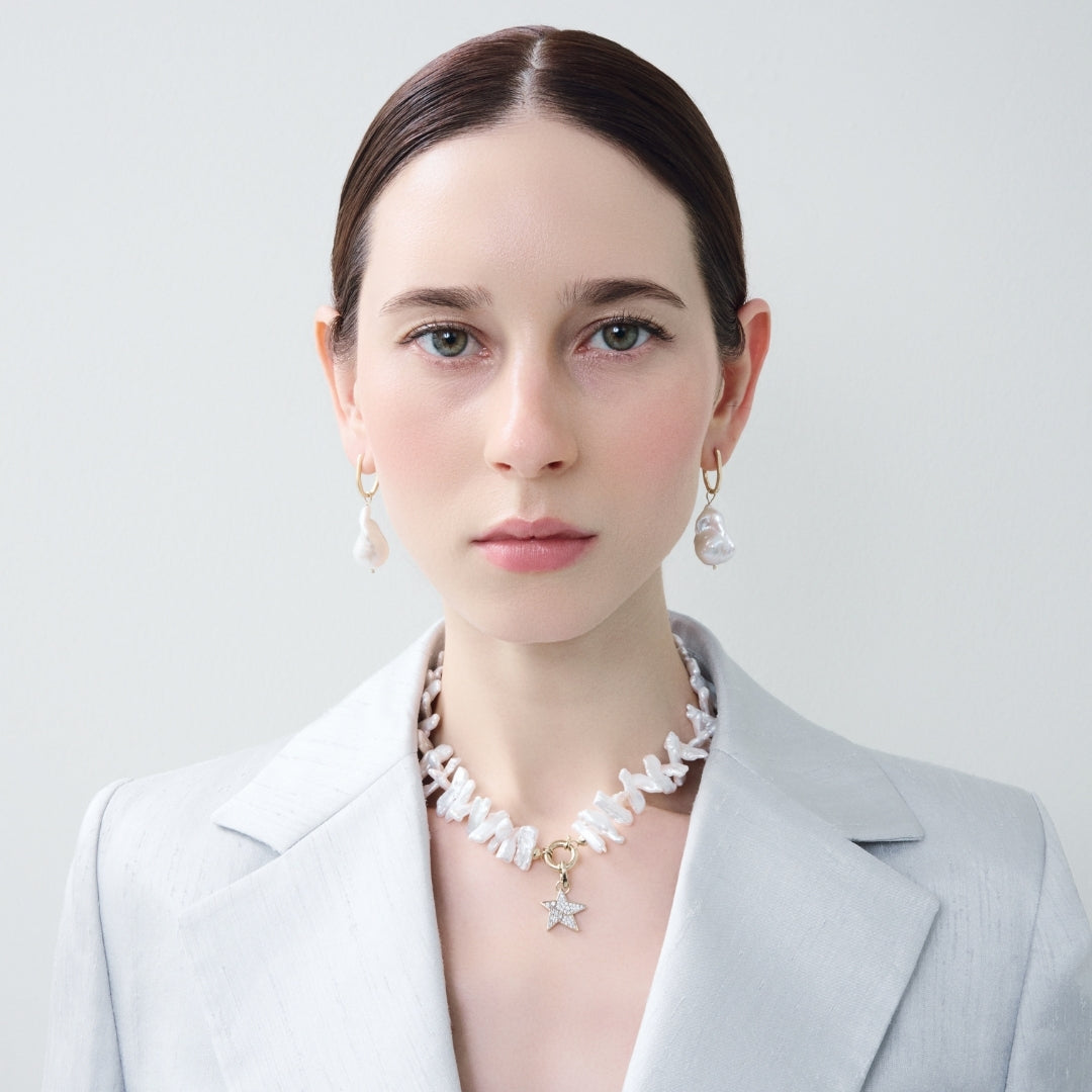 STELLA LARGE KLİPSLİ KOLYE UCU