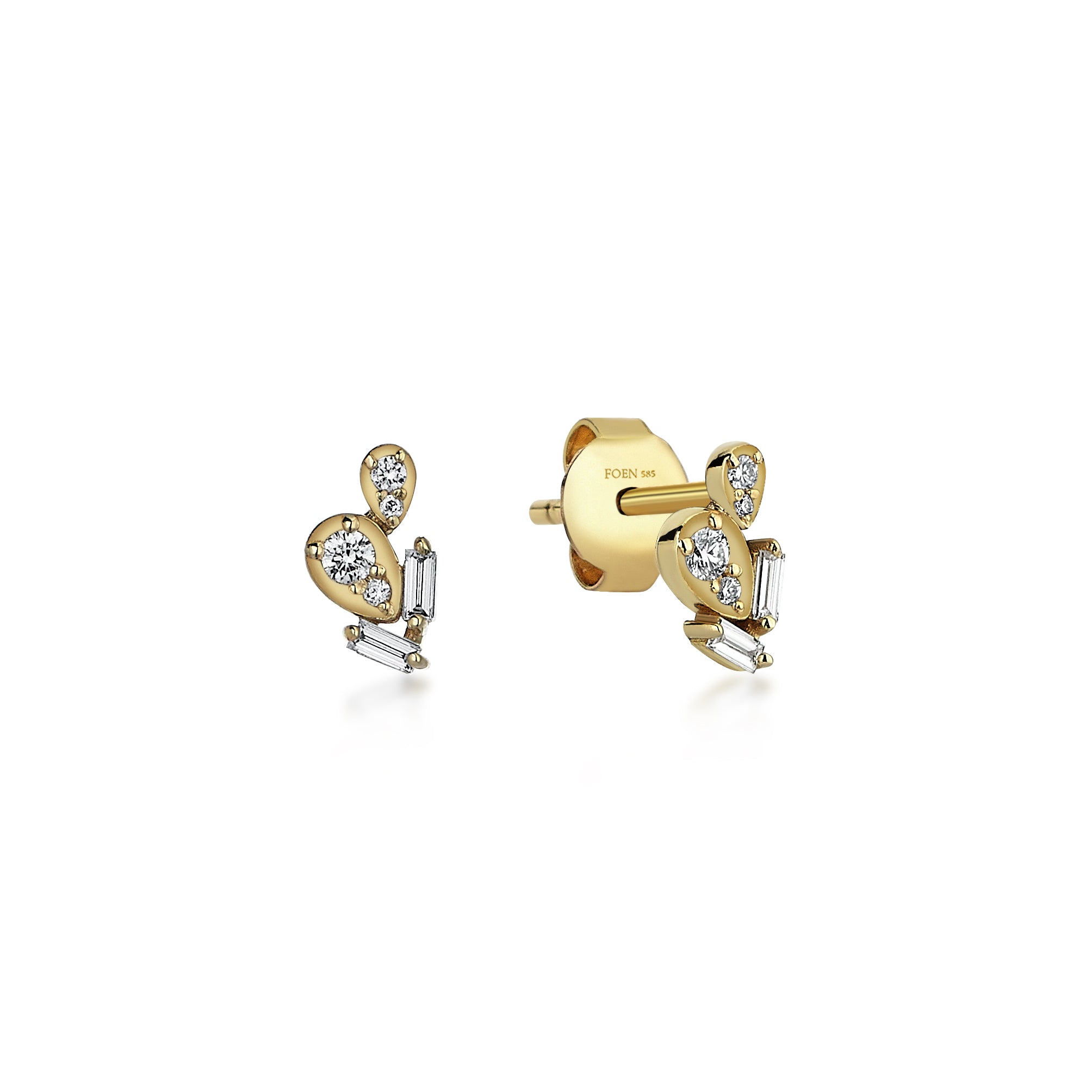 DROVA DUO BAGUETE MINI EARRING