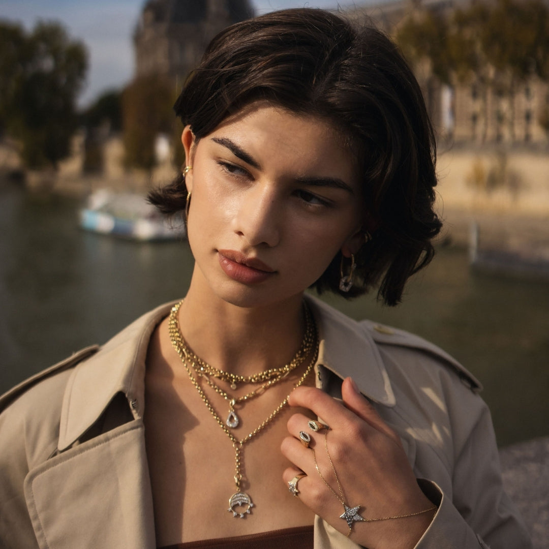 SUN DROPS KLİPSLİ KOLYE UCU 