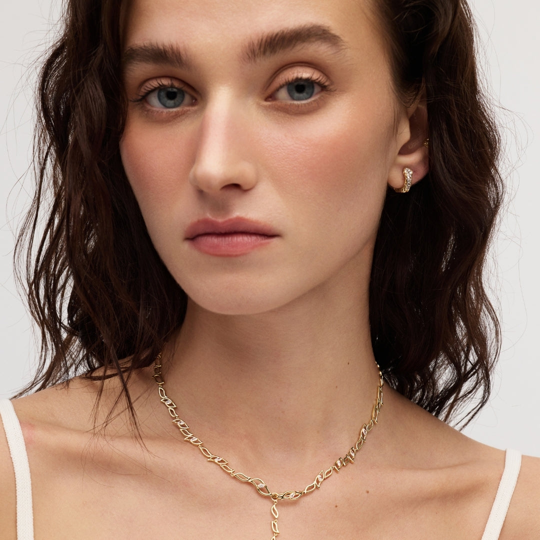 Pyra Petite Hoop Earring