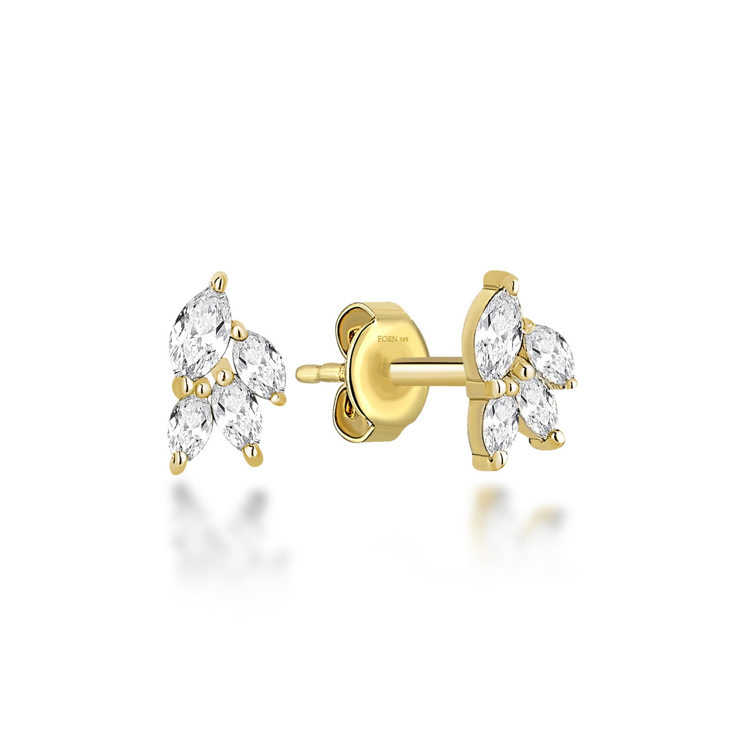 MARQUISE ROCKET MINI EARRING