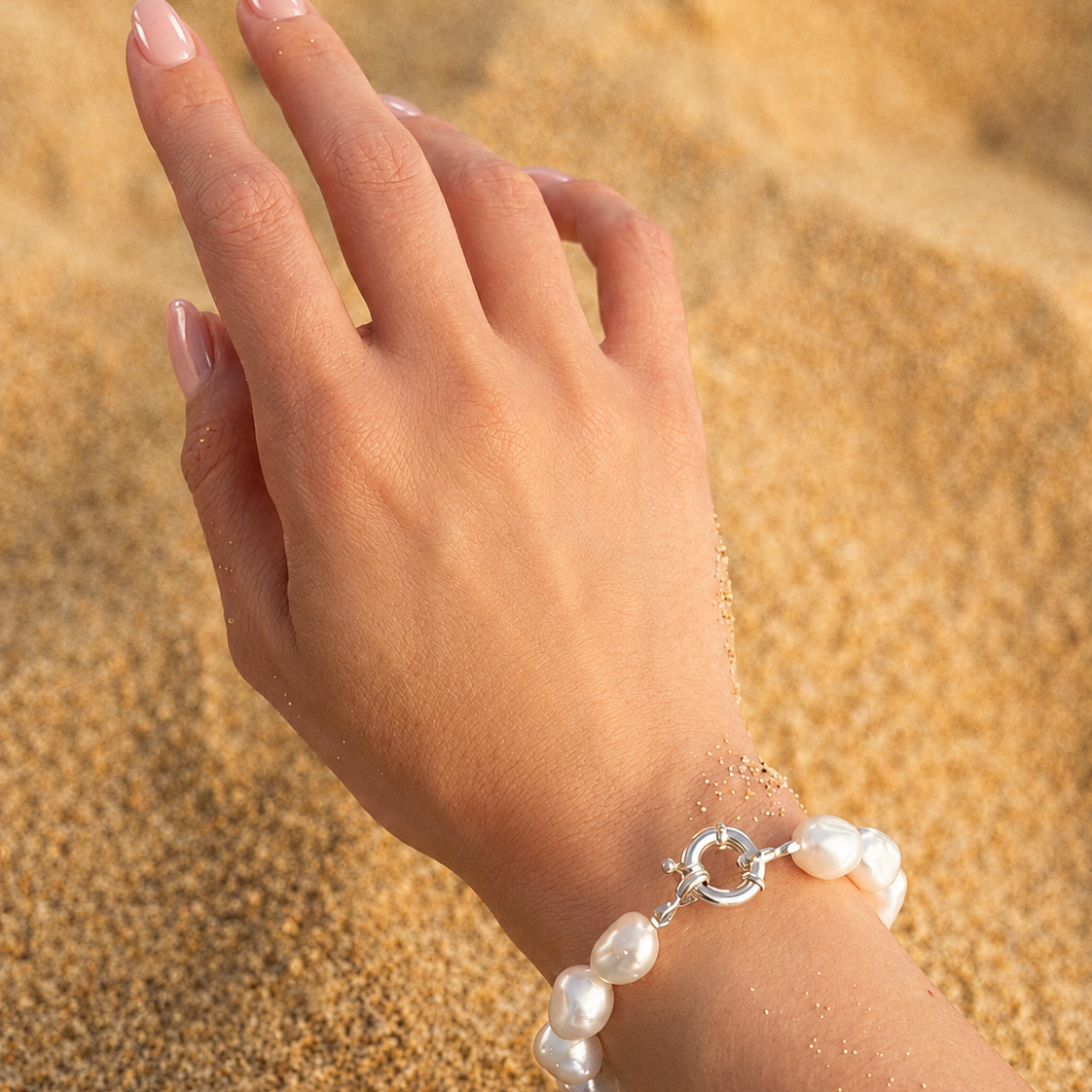 PERLA SILVER BRACELET